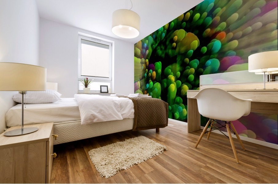 Mushroom Mural print