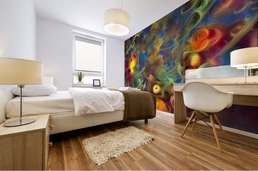 Digital Abstract Mural print
