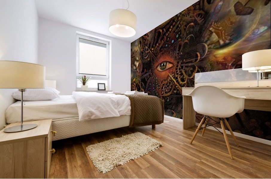 Psychedelic Vision Mural print
