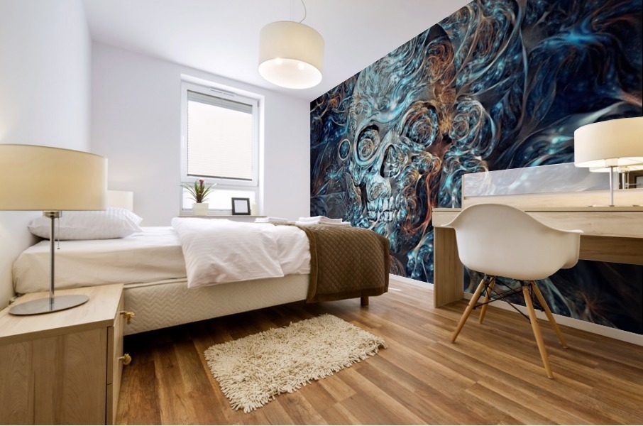Magic Skull Mural print