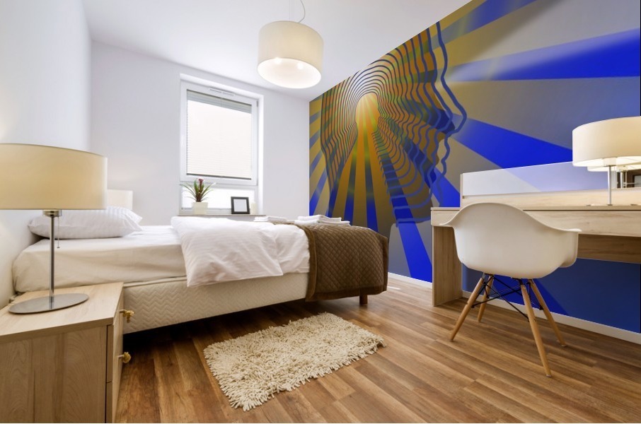 Vivid Mind Mural print