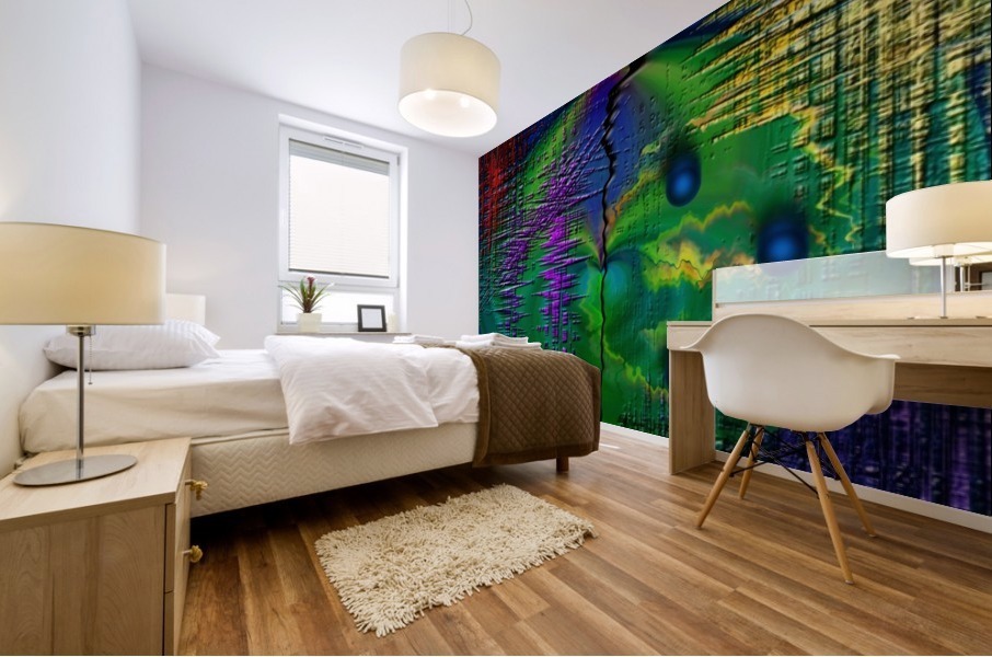Abstract Vibes Mural print