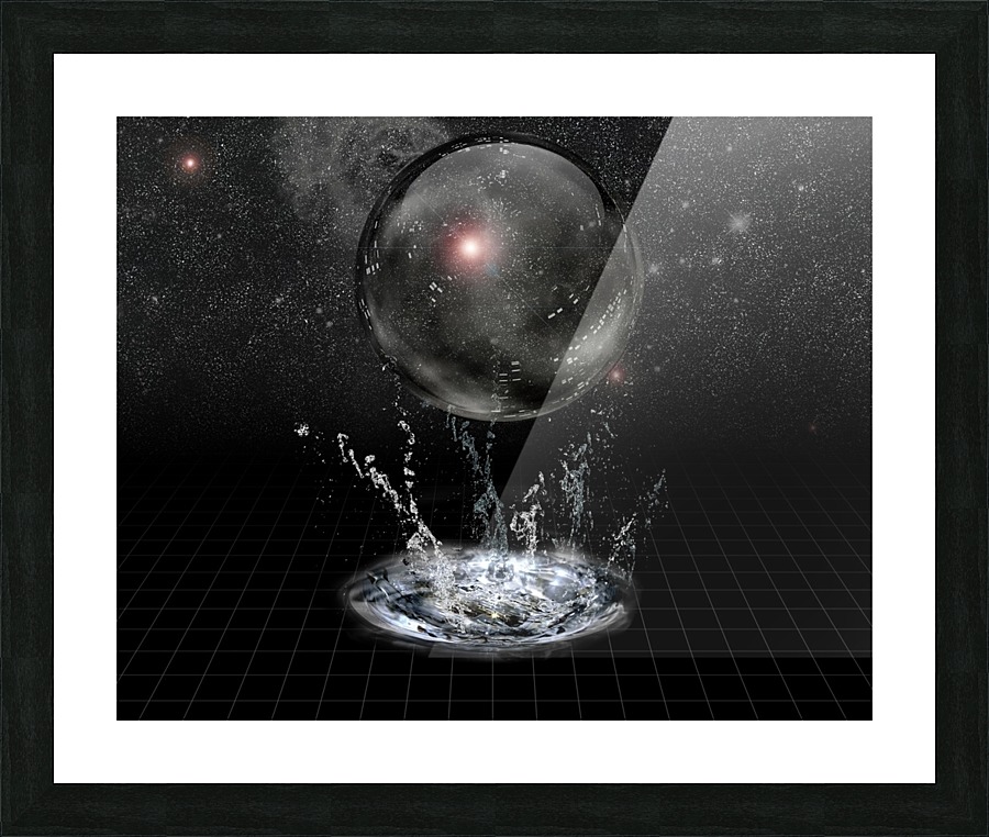 Crystal Sphere Picture Frame print