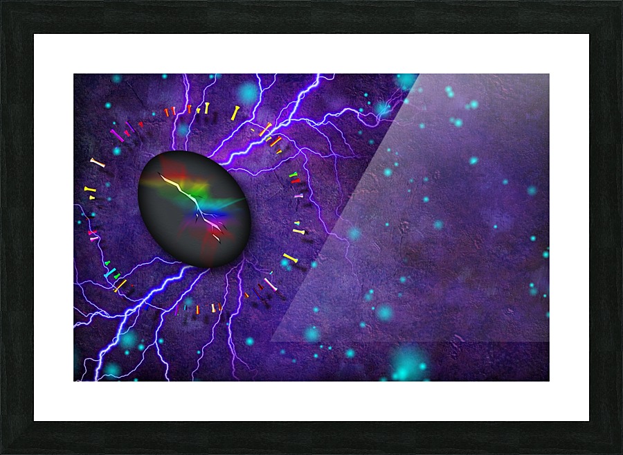 Rock Picture Frame print