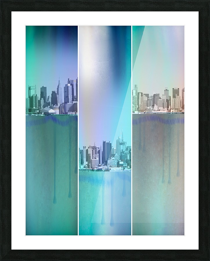 New York Art Picture Frame print