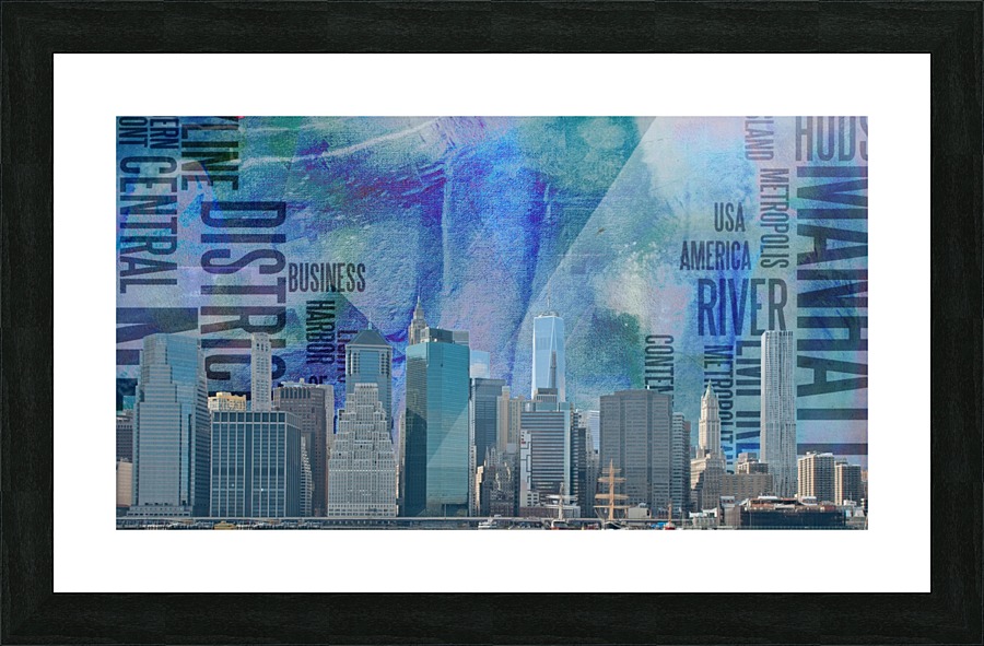 NYC Landscape Picture Frame print