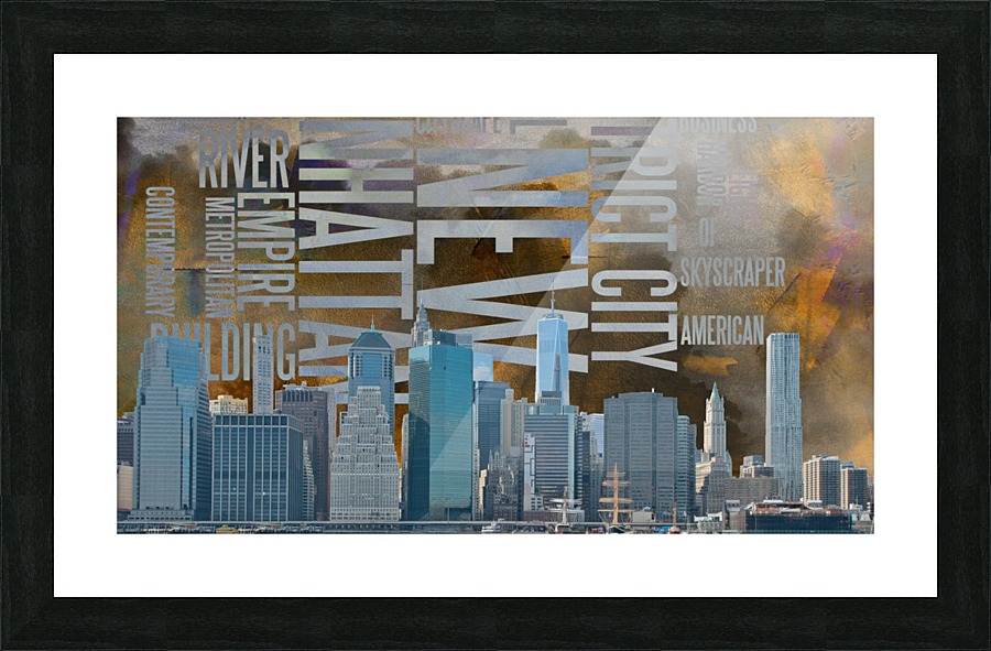 NYC Landscape Picture Frame print
