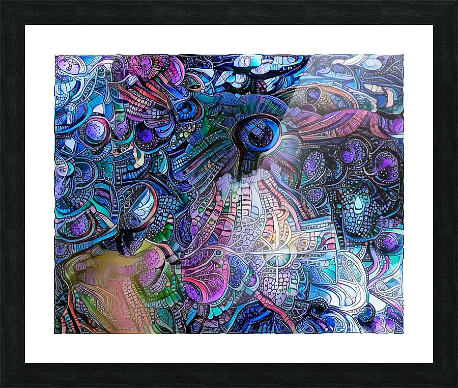 Colorful Dreams Picture Frame print