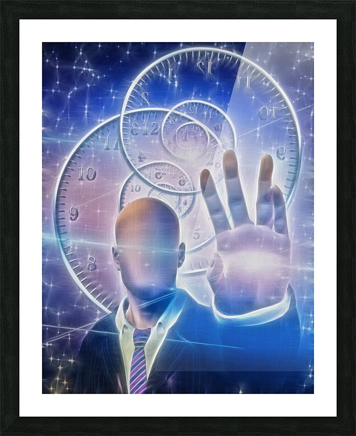 Time keeper Picture Frame print