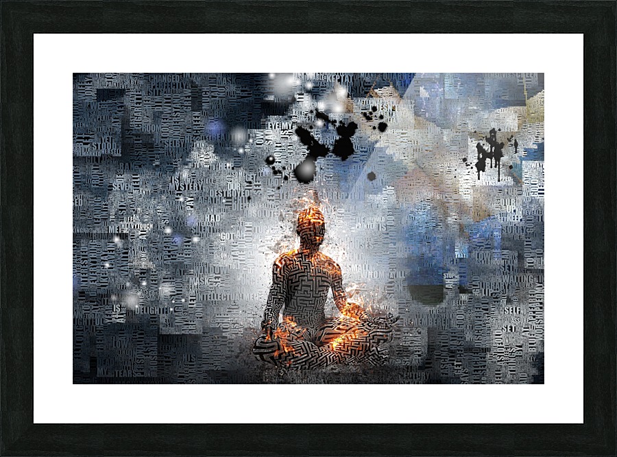 Zen Picture Frame print
