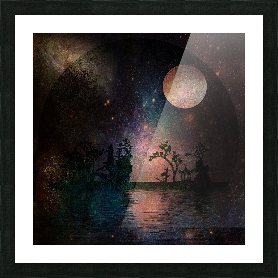 Asia Landscape Picture Frame print