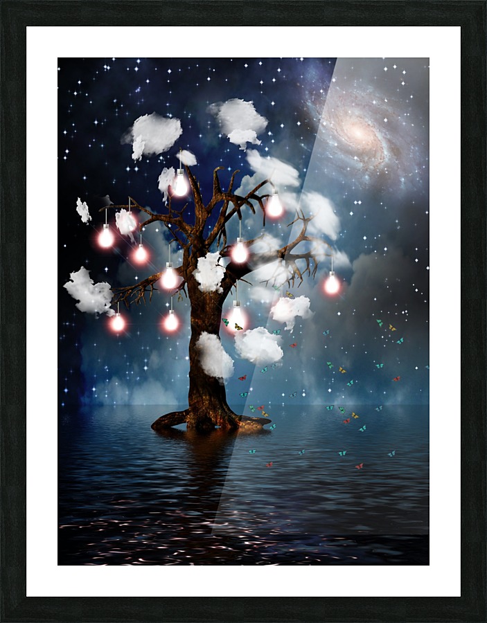 Tree of Thoughts Picture Frame print