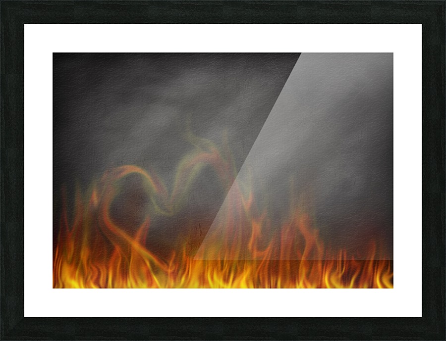 Love Picture Frame print
