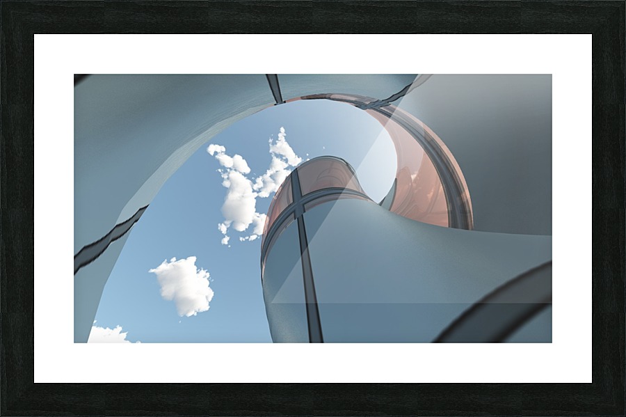 Contemporary Architecture Picture Frame print