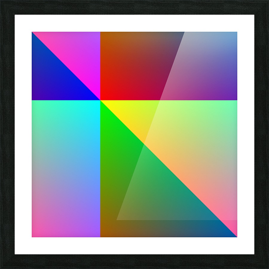 Spectrum Picture Frame print