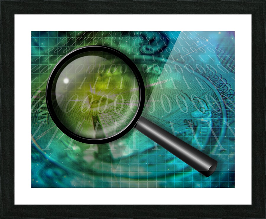 Internet Search Picture Frame print