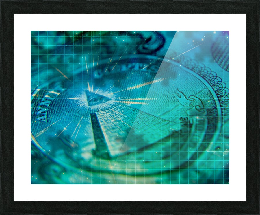 Money Picture Frame print