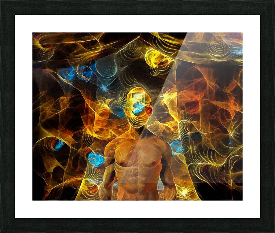 Open Mind Picture Frame print