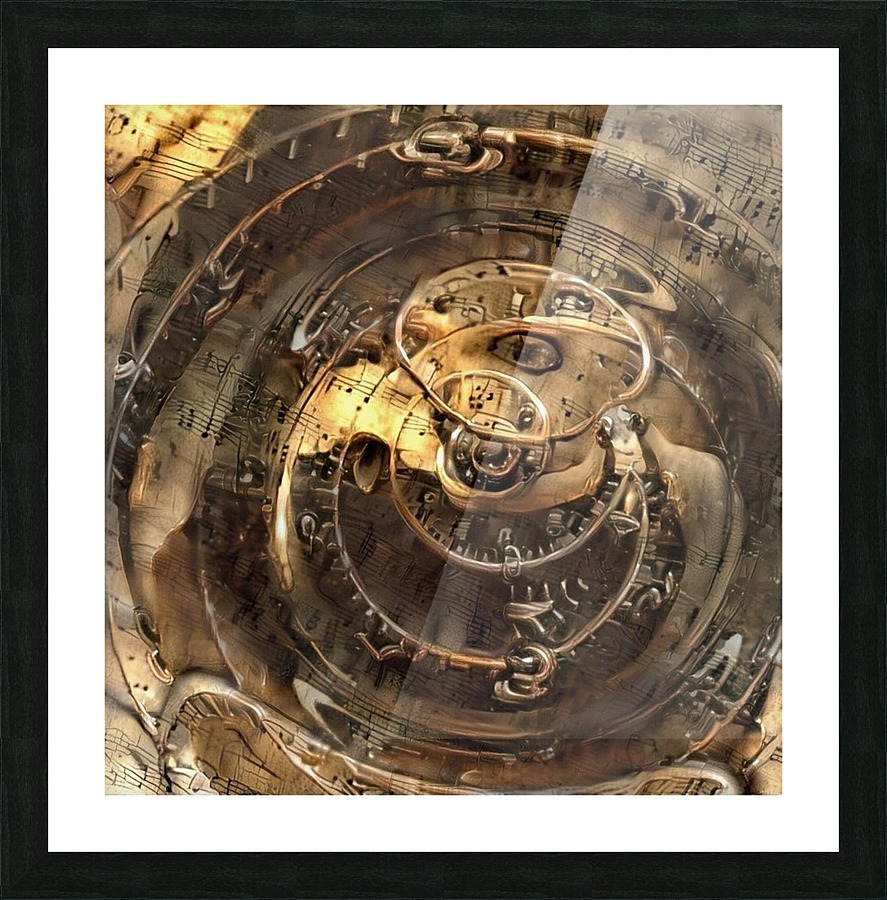 Time Vortex Picture Frame print