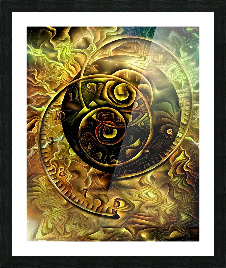 Spirals of Time Picture Frame print