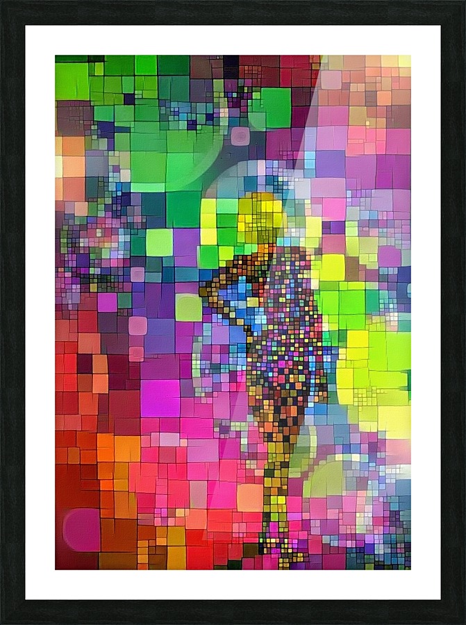 Woman Picture Frame print