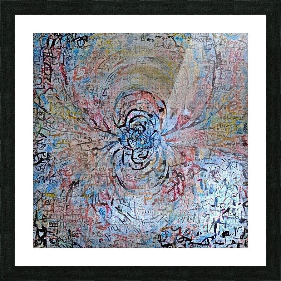 Abstract Painting Picture Frame print