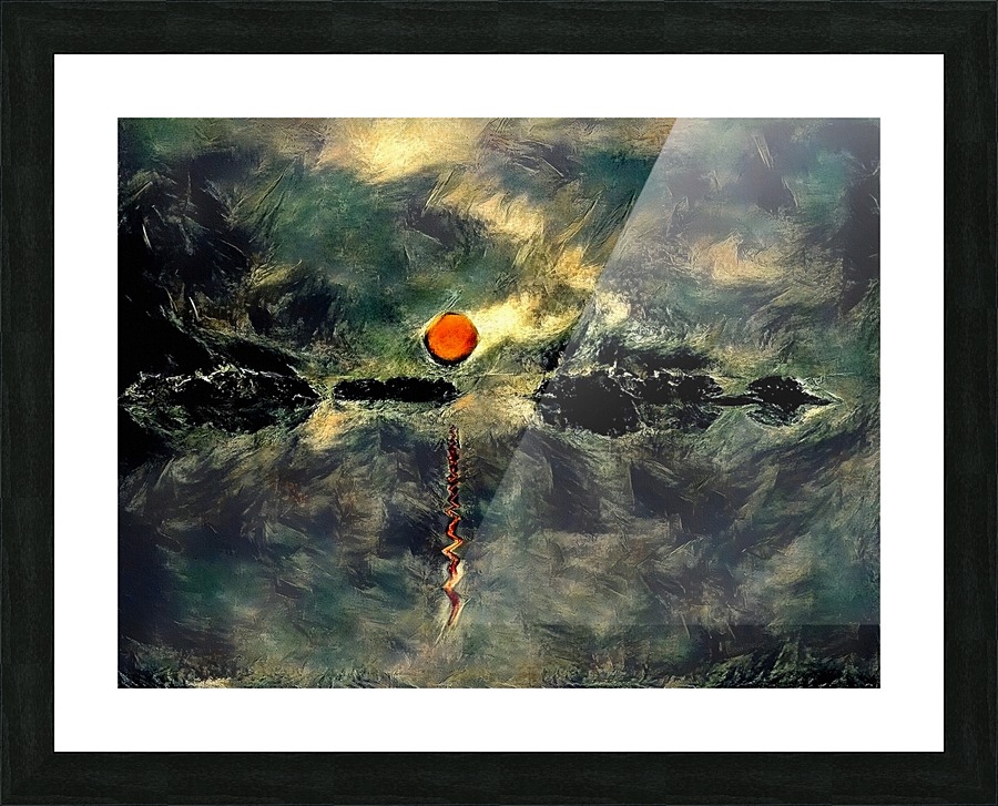 Sunset Picture Frame print