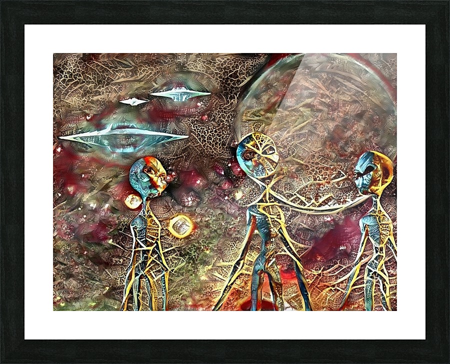 Aliens Picture Frame print
