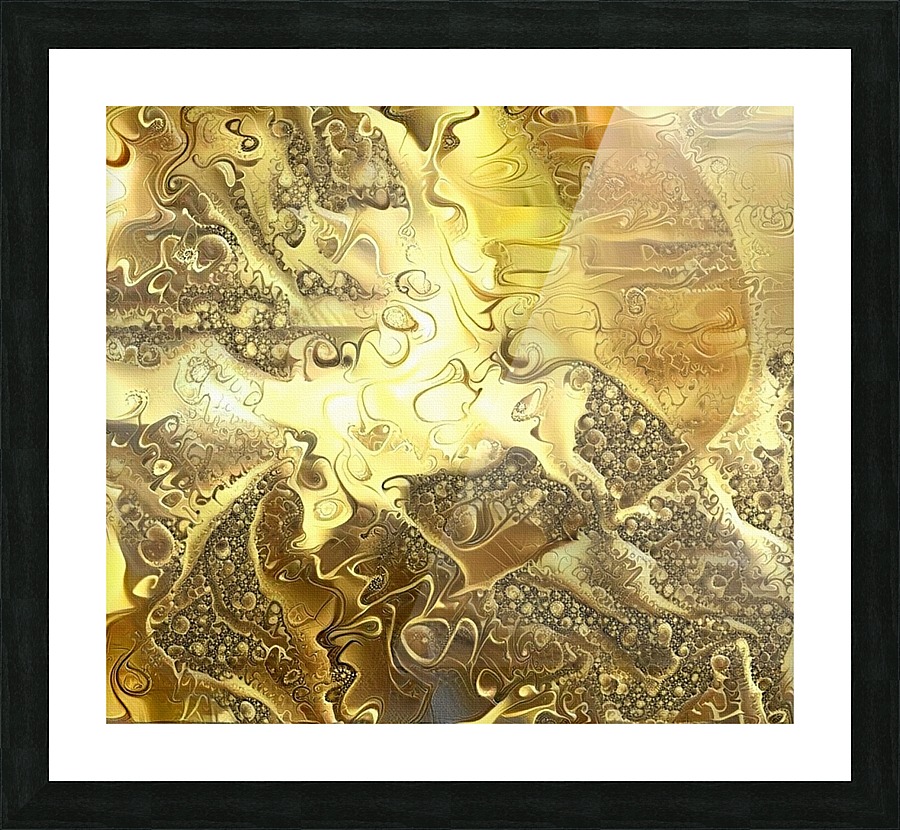 Golden Light Picture Frame print