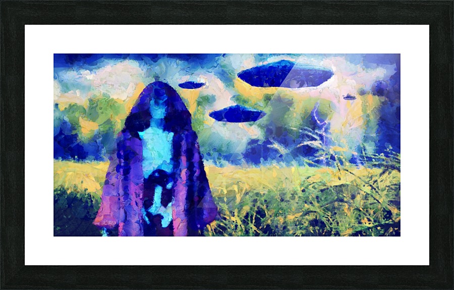 Invaders Picture Frame print
