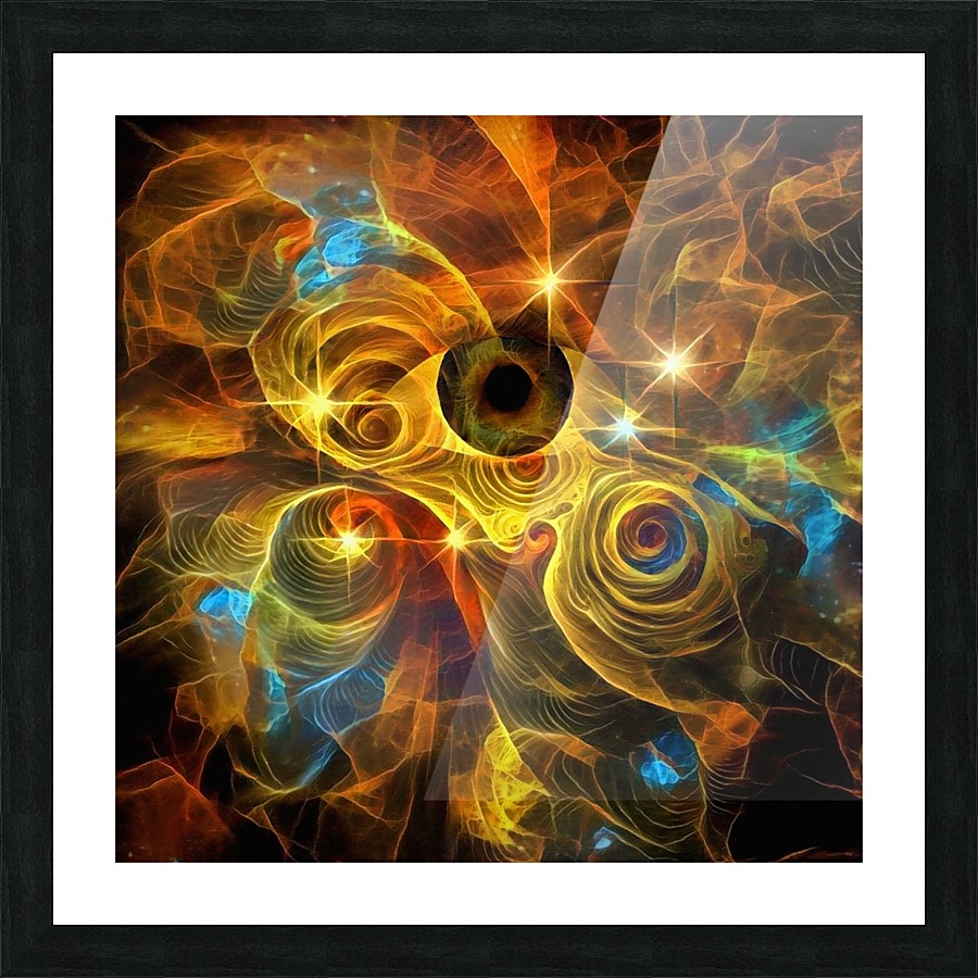 Mystic Eye Picture Frame print