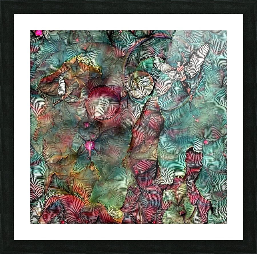 Digital Abstract Picture Frame print