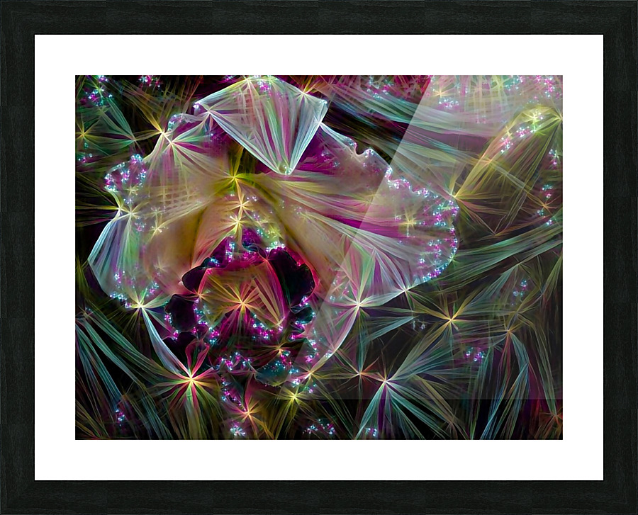 Beautiful Flower Picture Frame print