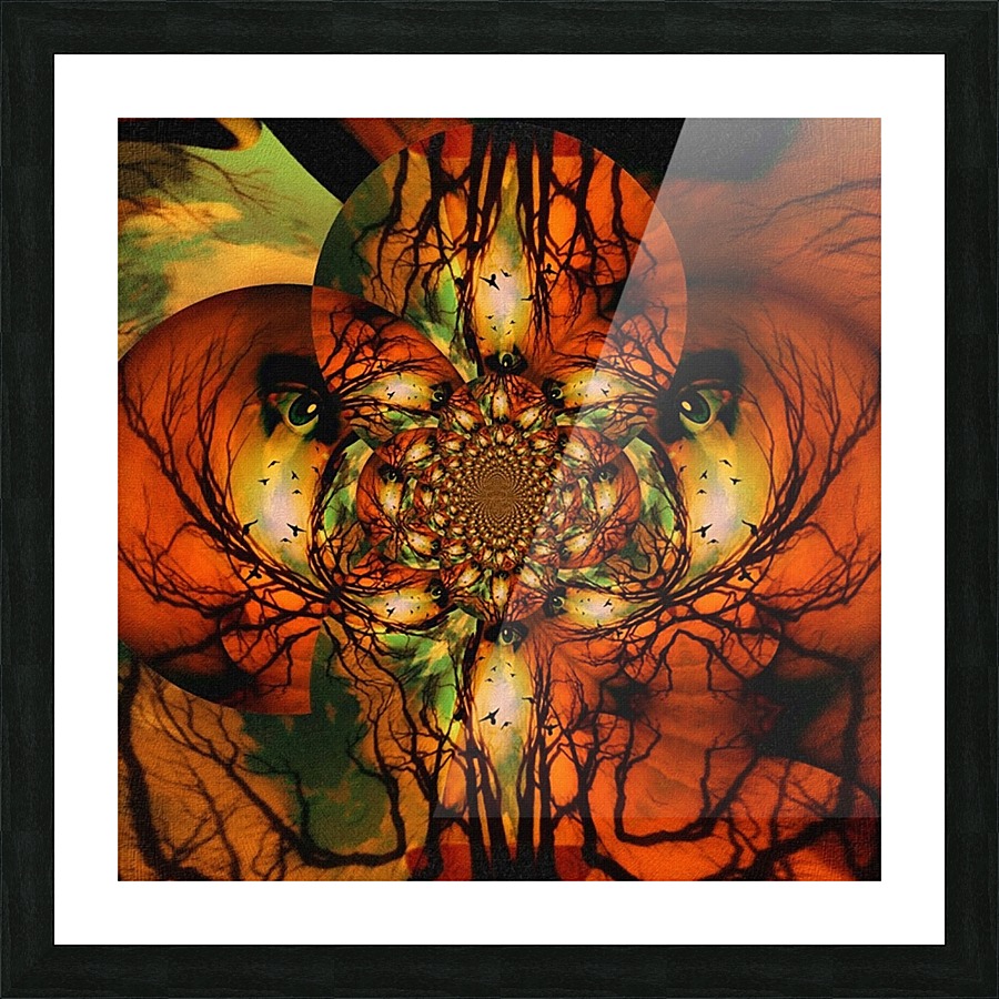 Autumn Melancholy Picture Frame print
