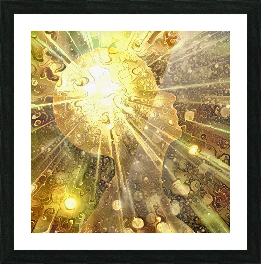 Mental Power Picture Frame print