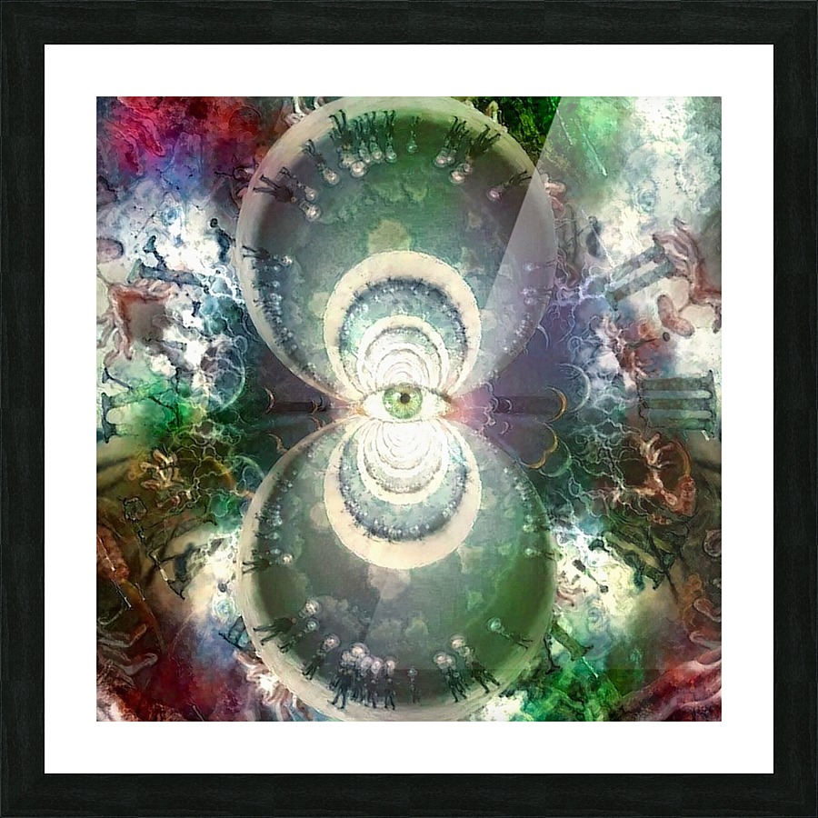 All seeing Eye Picture Frame print