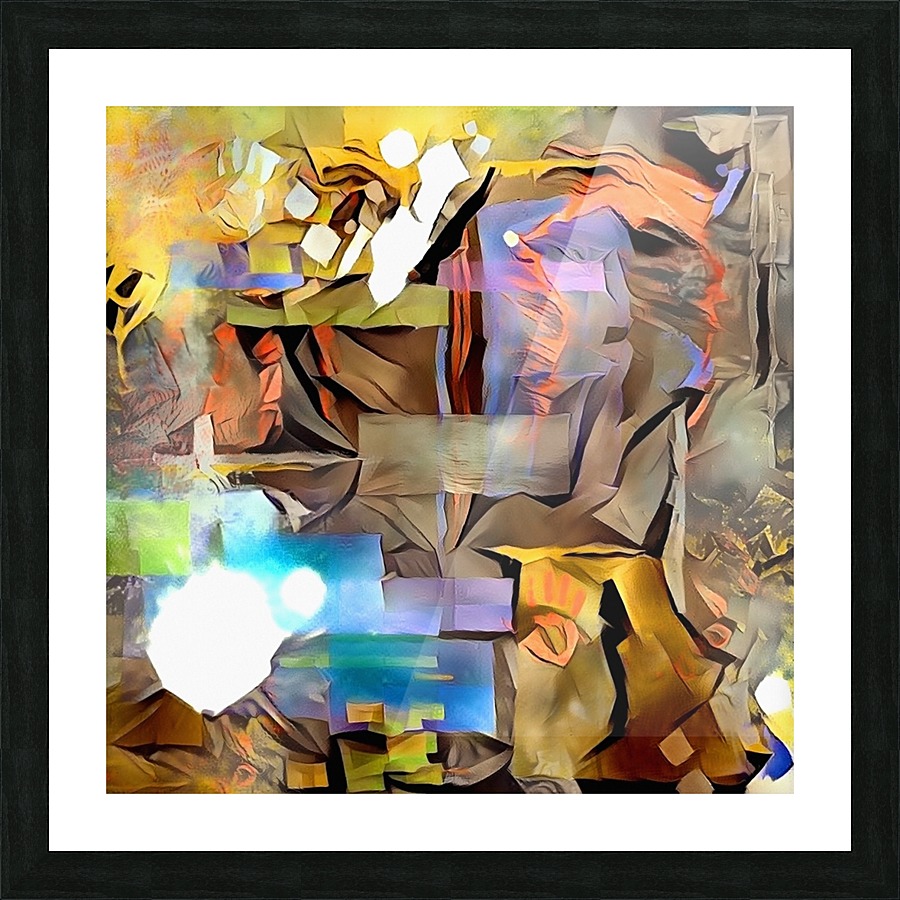 Abstract Painting Picture Frame print
