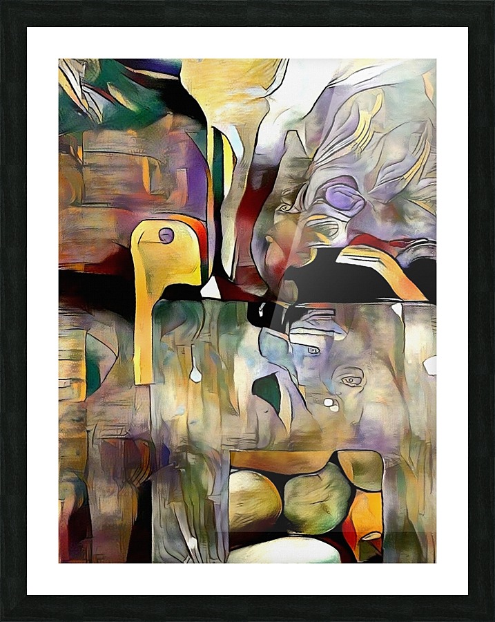 Modern Abstract Picture Frame print