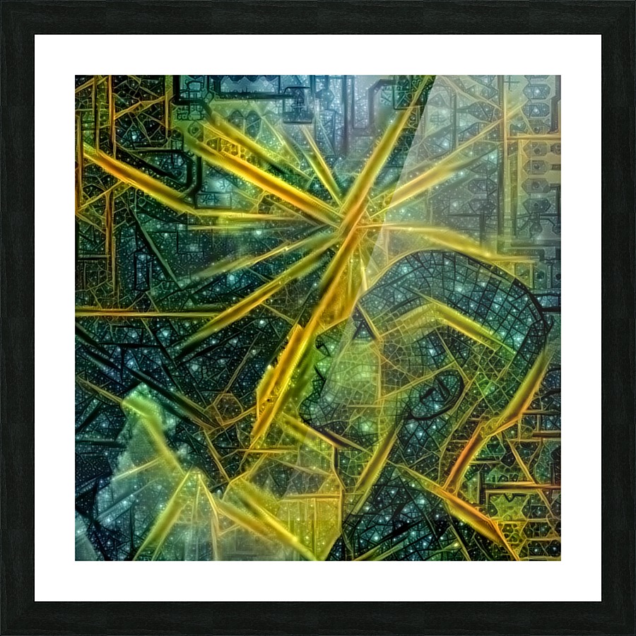 Future Man Picture Frame print
