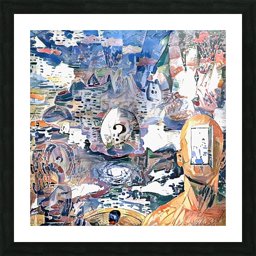 Surreal Allegory Picture Frame print