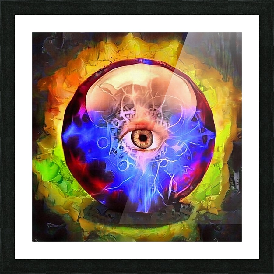 Crystal Ball Picture Frame print