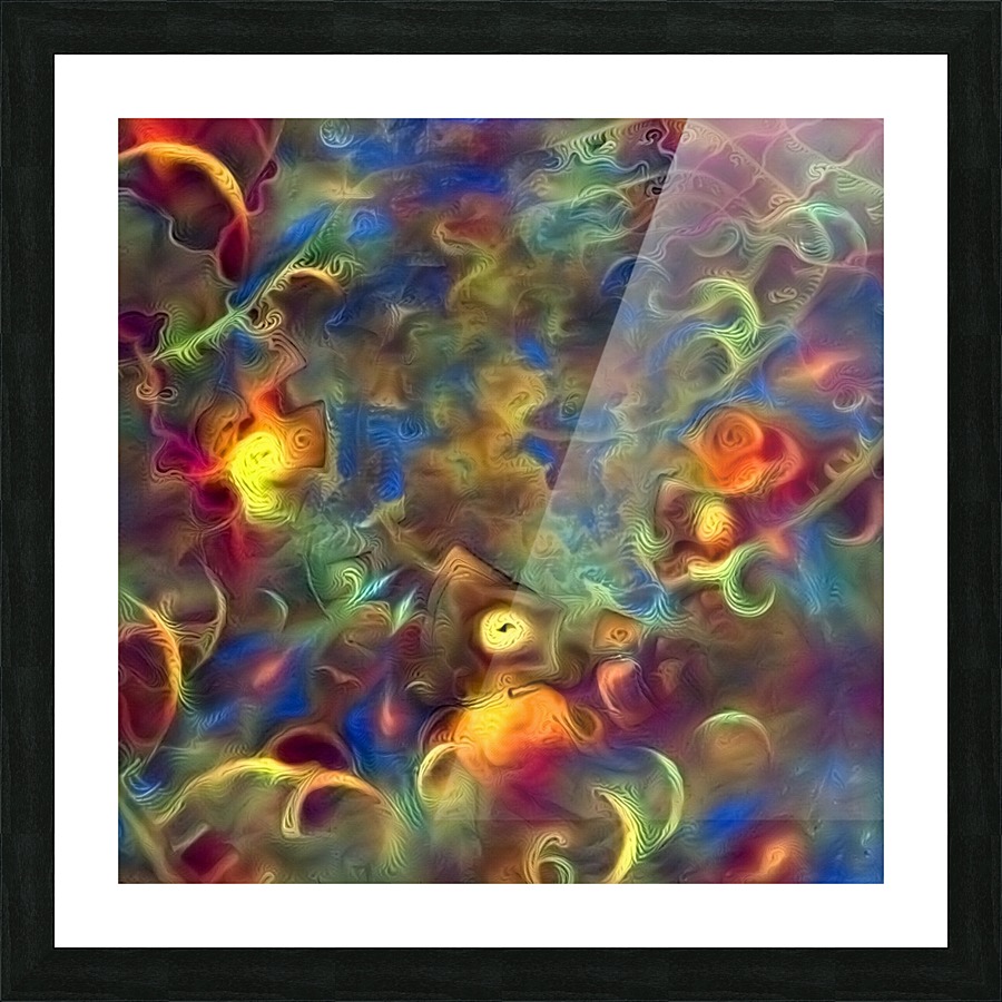 Digital Abstract Picture Frame print