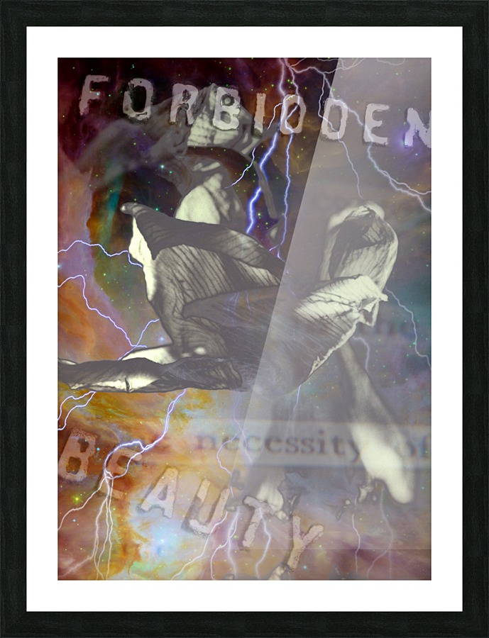 Forbidden Beauty Picture Frame print