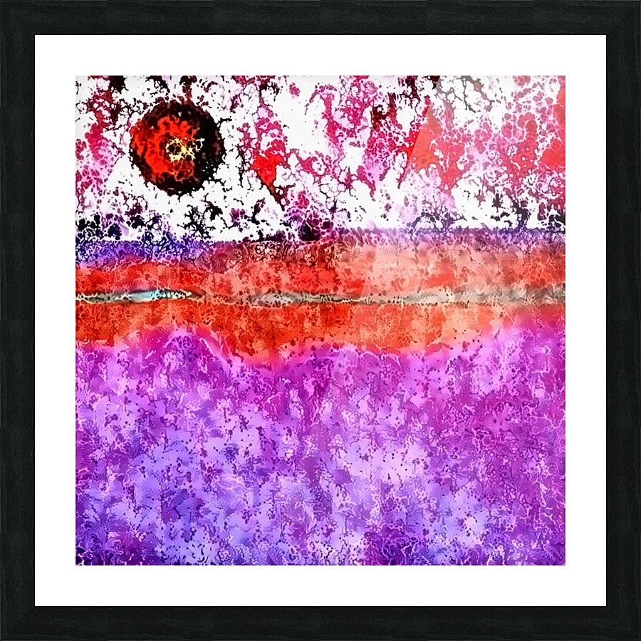 Sunset Picture Frame print