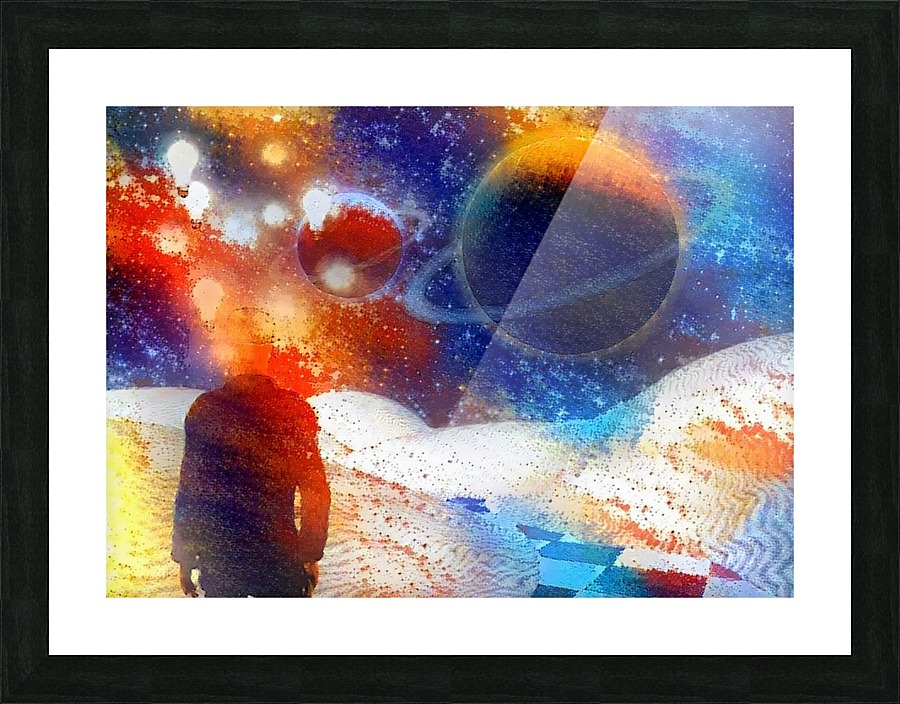 Space Dreams Picture Frame print