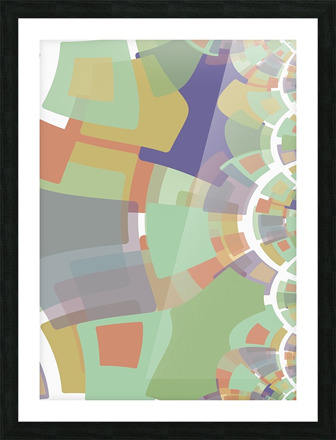 Trendy Abstract Picture Frame print