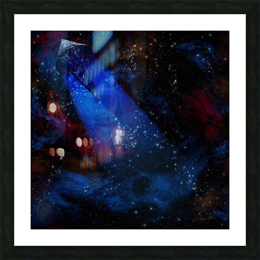 Space Vessel Picture Frame print