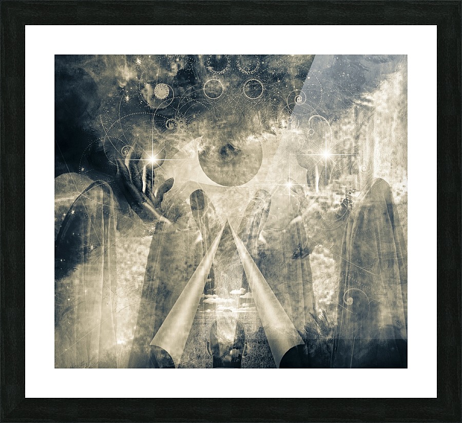 Mystical Priests Picture Frame print