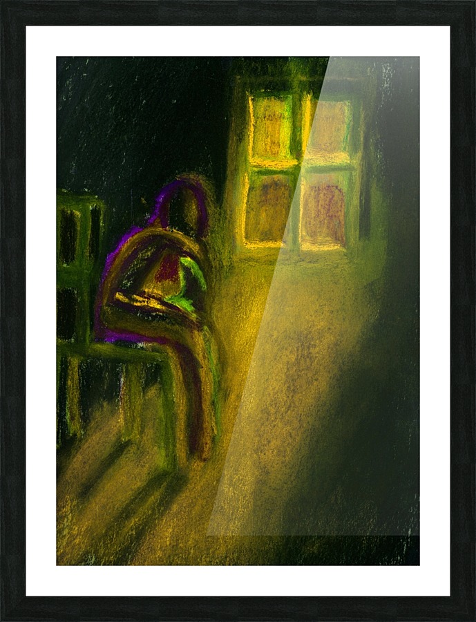 Sorrow Man Picture Frame print