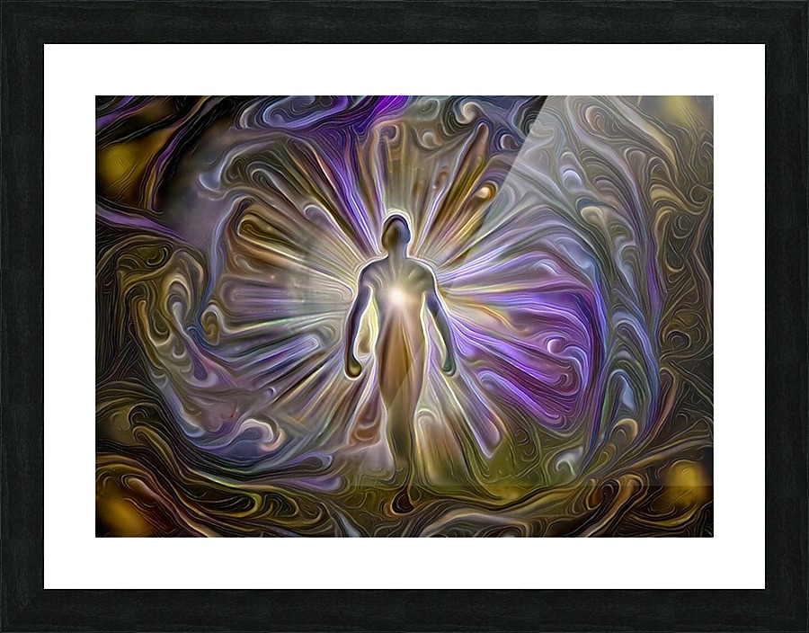 Aura or Soul Picture Frame print